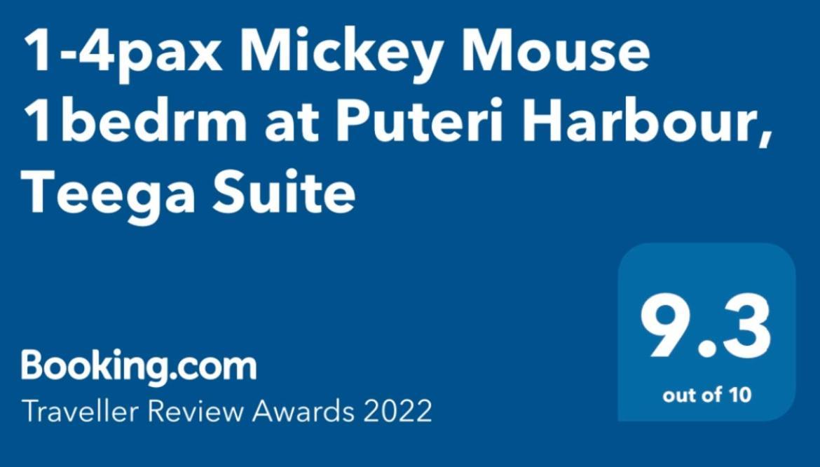 1-4Pax Mickey Mouse 1Bedrm At Puteri Harbour, Teega Suite Nusajaya  Ngoại thất bức ảnh